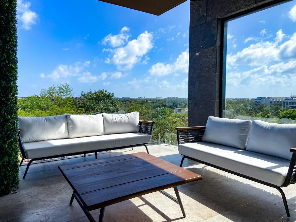 Apartment Bright Studio Ph Downtown With Private Pool And Terrace Tulum