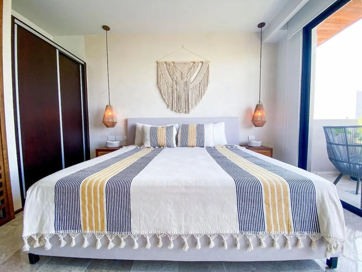 Apartment Bright Studio Ph Downtown With Private Pool And Terrace Tulum