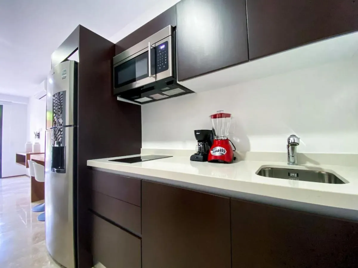 Apartment Bright Studio Ph Downtown With Private Pool And Terrace Tulum