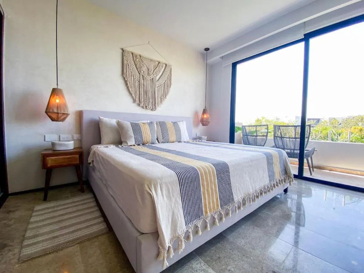 Apartmán Bright Studio Ph Downtown With Private Pool And Terrace Tulum Mexiko